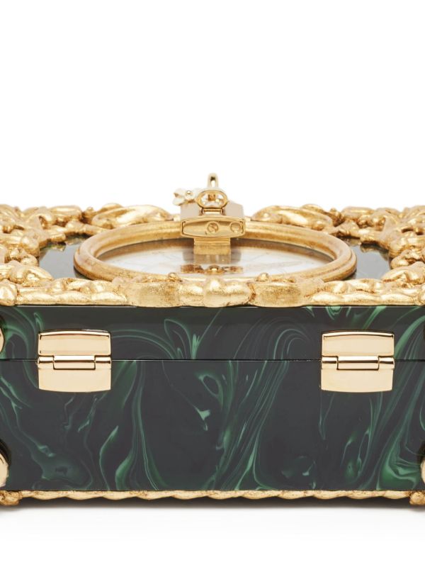 Dolce & Gabbana Pre-Owned 2024 Baroque Clock Mini Bag | Gold