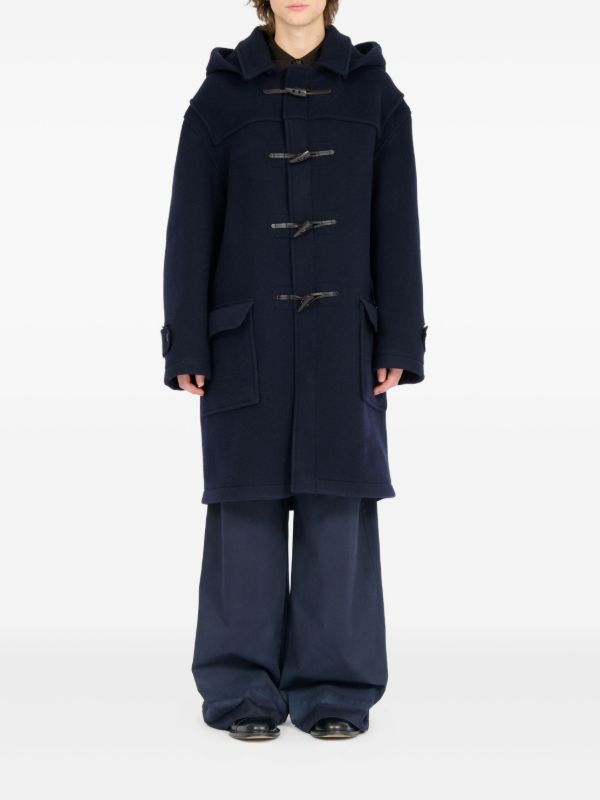 Maison Margiela ダッフルコート | ブルー | FARFETCH JP