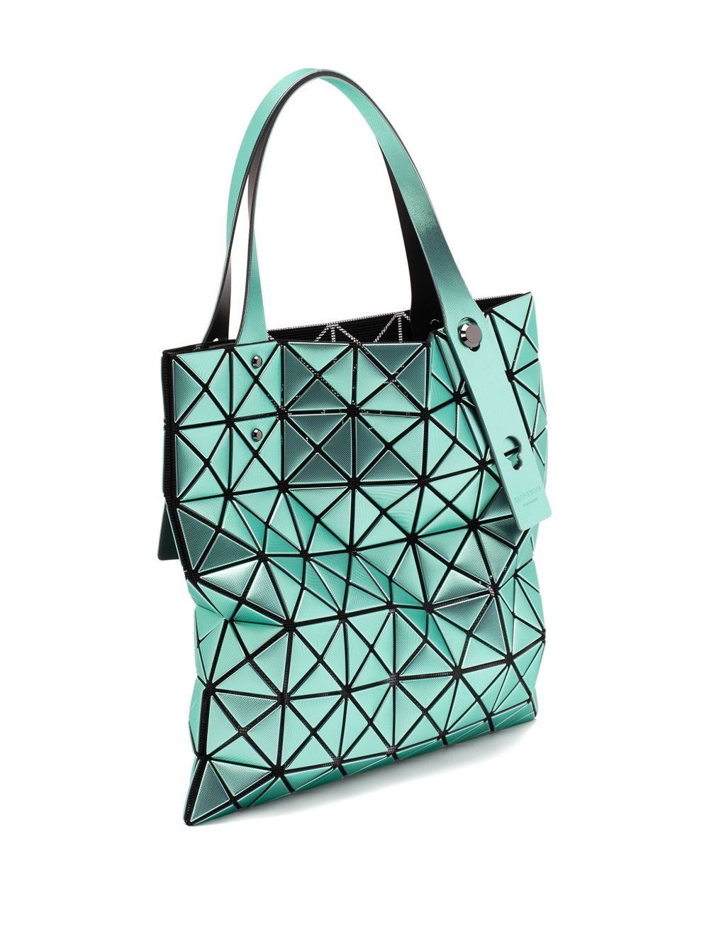Bao Bao Issey Miyake Platinum ジオメトリックパターン ハンドバッグ