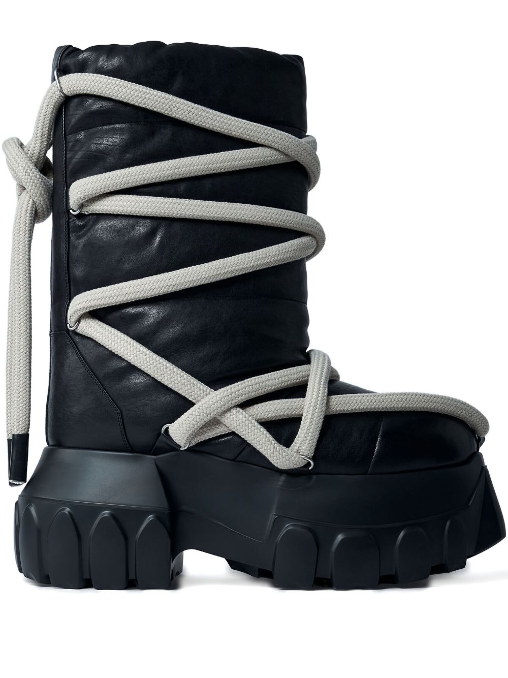 Rick Owens Lunar Mega Tractor ブーツ | ブラック | FARFETCH JP