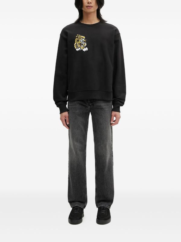 Kenzo x Verdy タイガースウェットシャツ | ブラック | FARFETCH JP