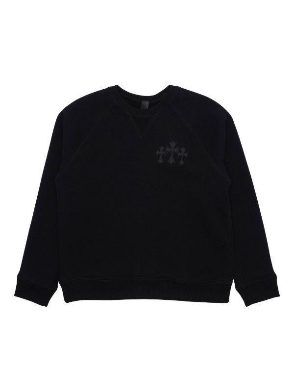 Chrome Hearts クルーネック スウェットシャツ | ブラック | FARFETCH JP