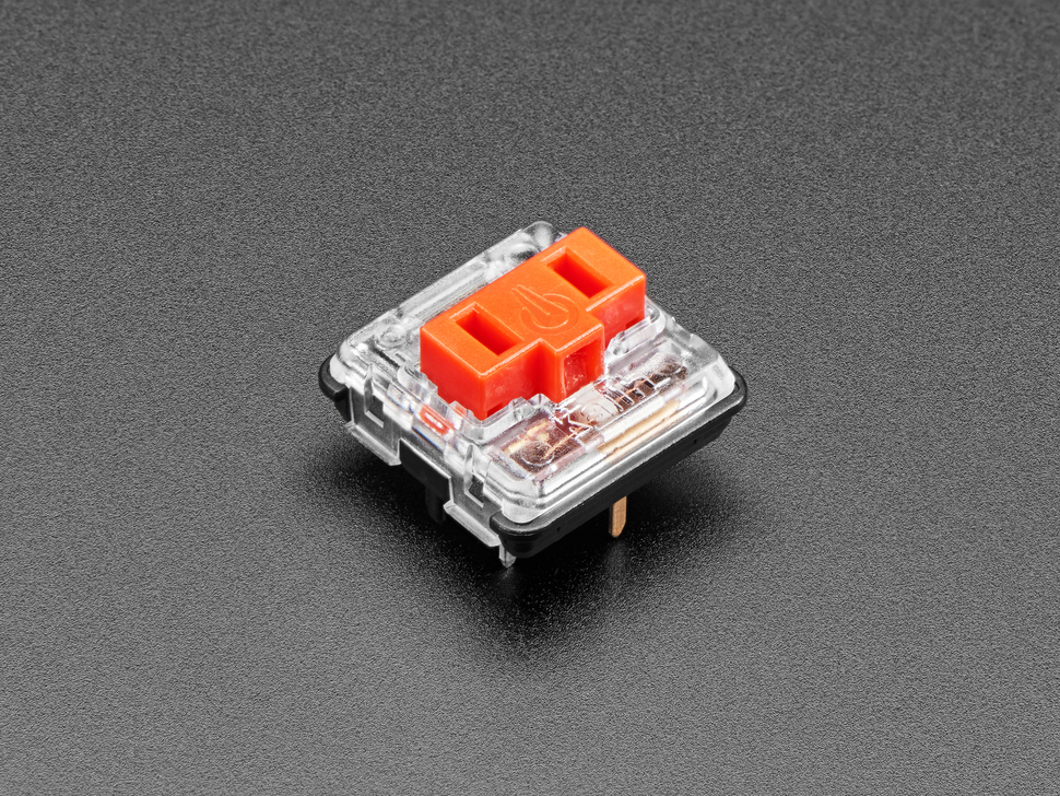 Kailh CHOC Low Profile Red Linear Key Switches - 10-pack