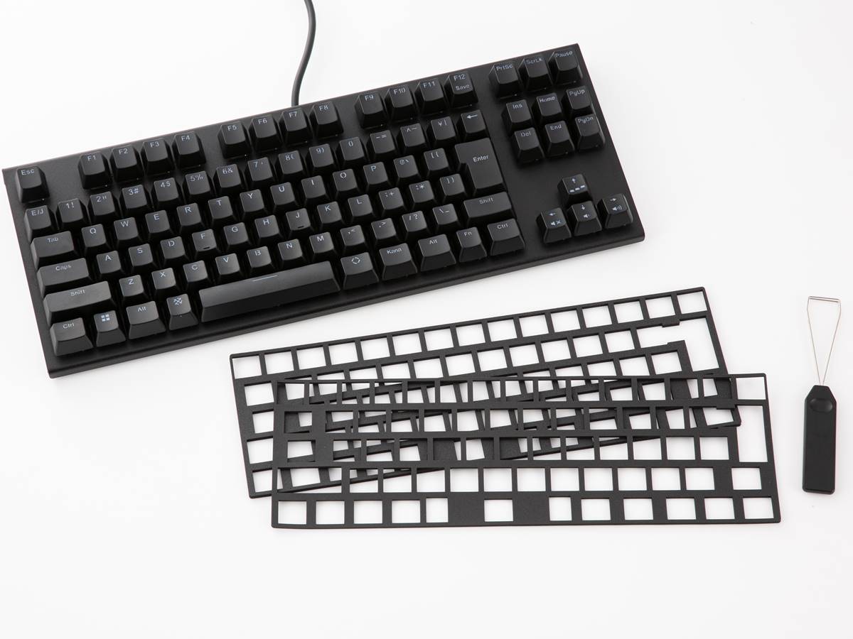 反応位置がリアルタイムに変化、3万円超の東プレ製キーボード