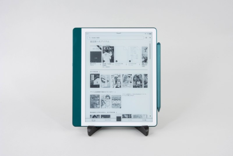 電子書籍に手書きもできる「New Kindle Scribe Notebook Design