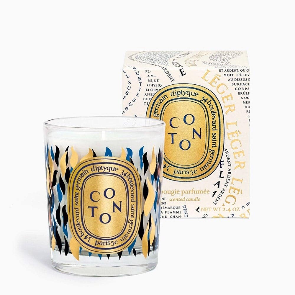 Diptyque Coton Candle 70 G, Musk Candle | Shop now on 50 ml