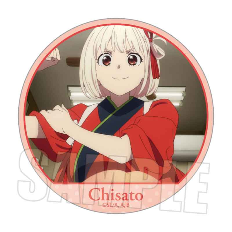 リコリス・リコイル_メモリーズ缶バッジ 錦木 千束C | 公式グッズ