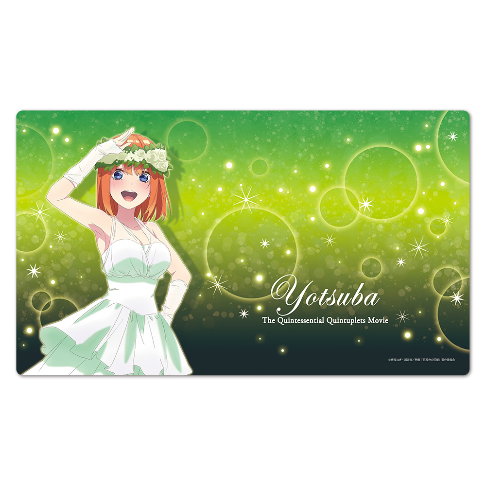 映画 五等分の花嫁_キャラクターラバーマットE[中野四葉 ウェディング