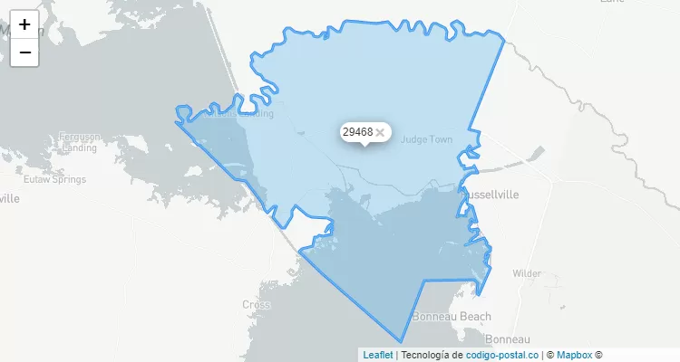 29468 ZIP Code - United States