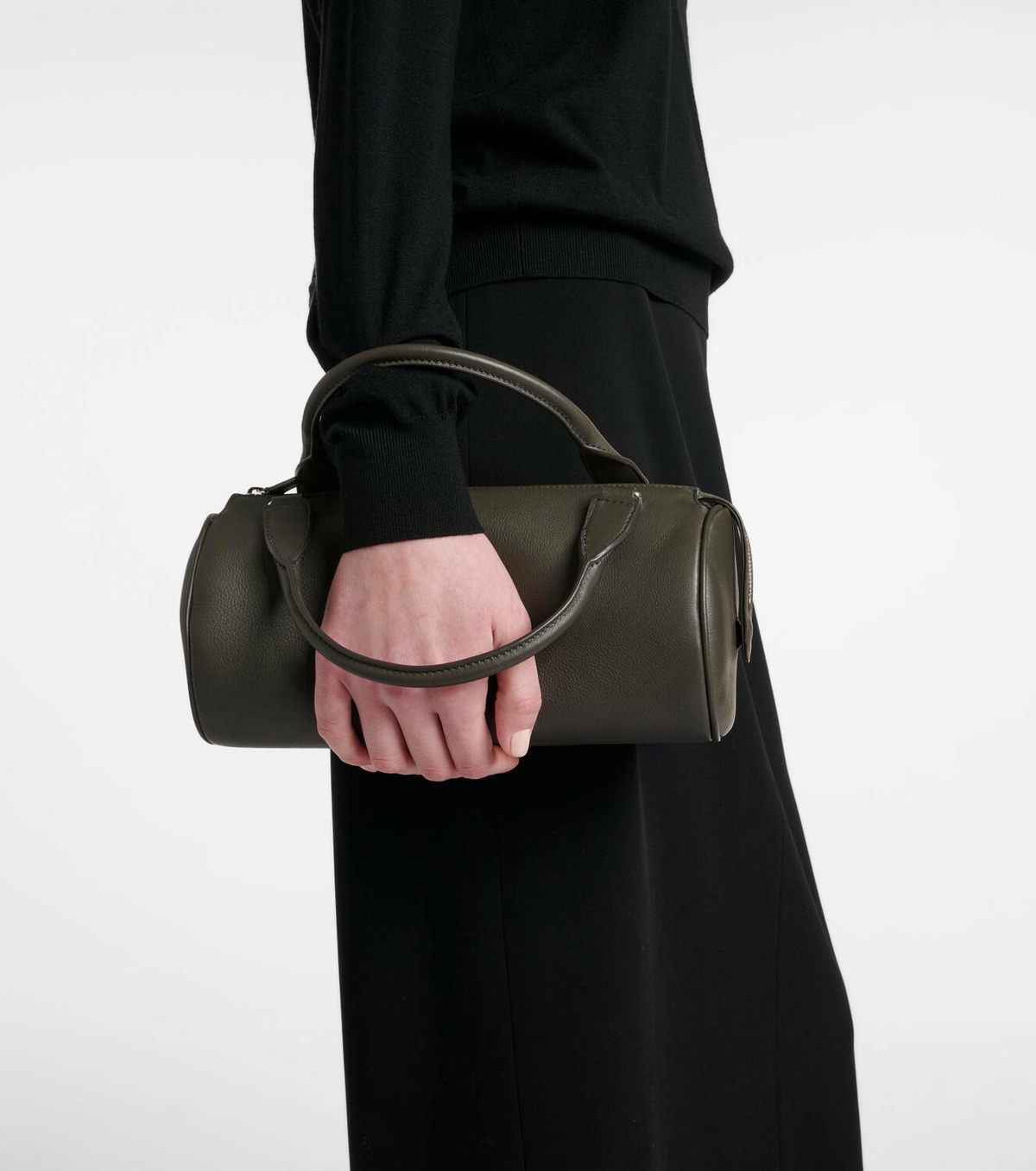 The Row Edith leather tote bag The Row