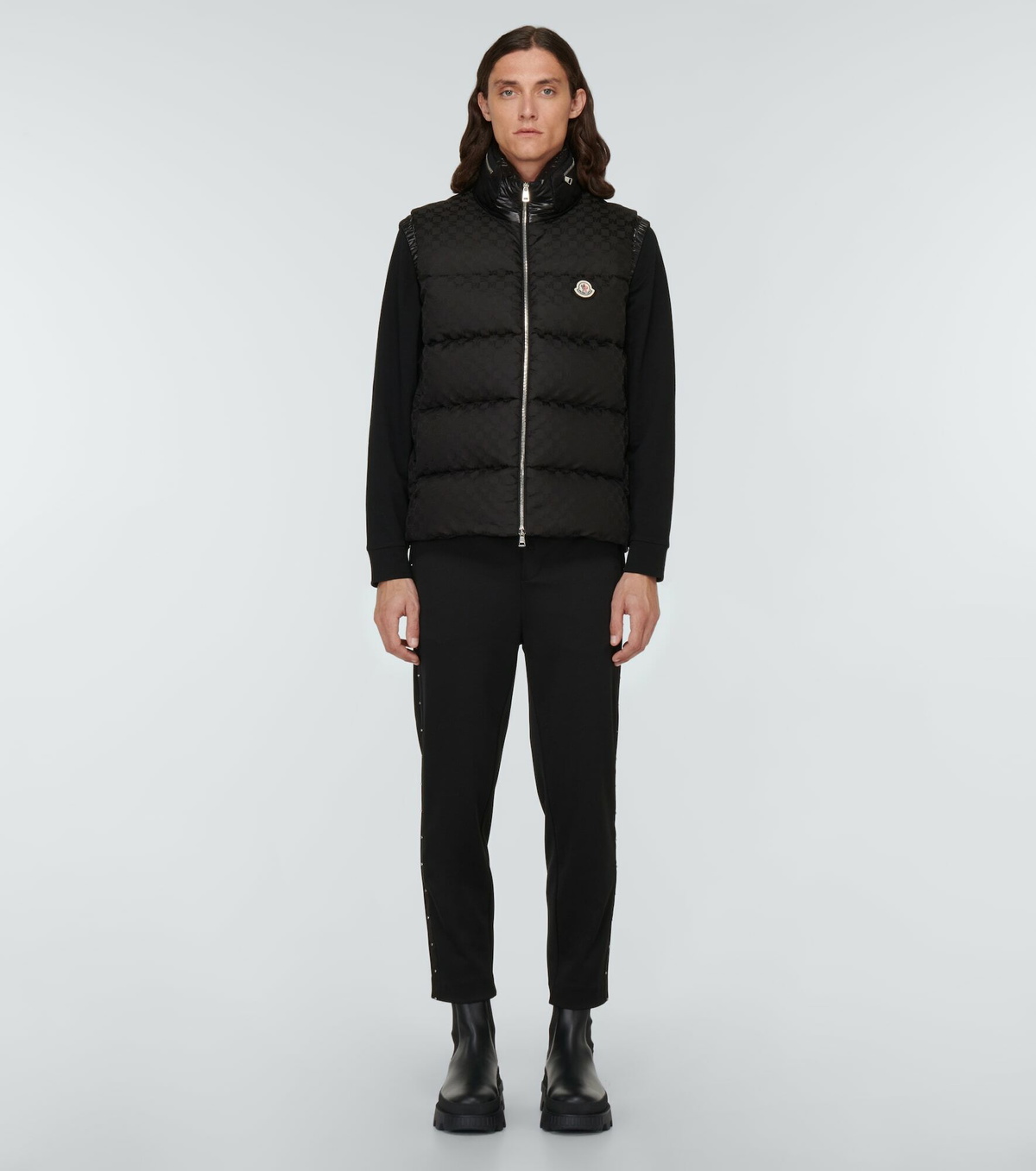 Moncler - Neue leather Chelsea boots Moncler