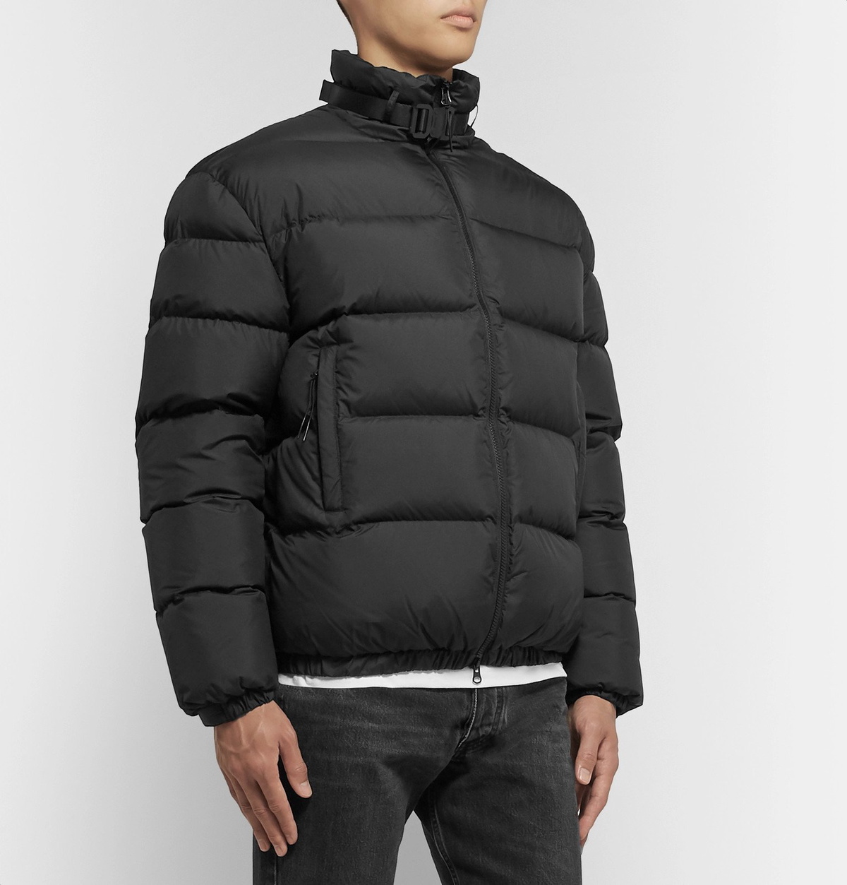 1017 ALYX 9SM - Quilted Nylon-Ripstop Down Jacket - Black 1017