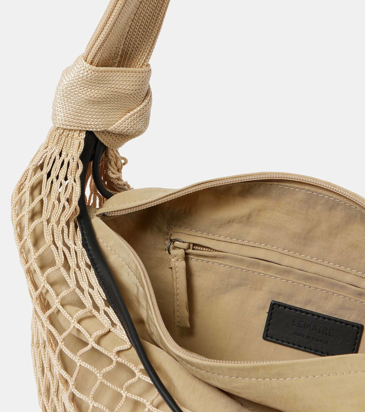 Lemaire x Filt Croissant leather-trimmed bag Lemaire