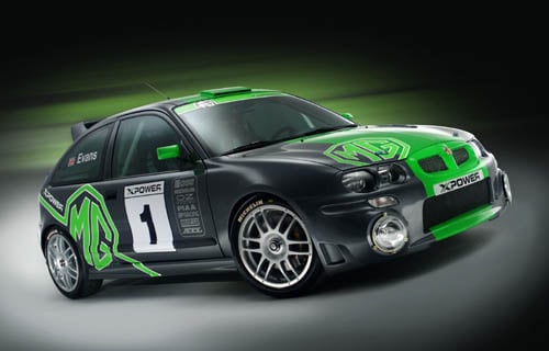 MG ZR to make competition debut at Rally GB. | Crash.net