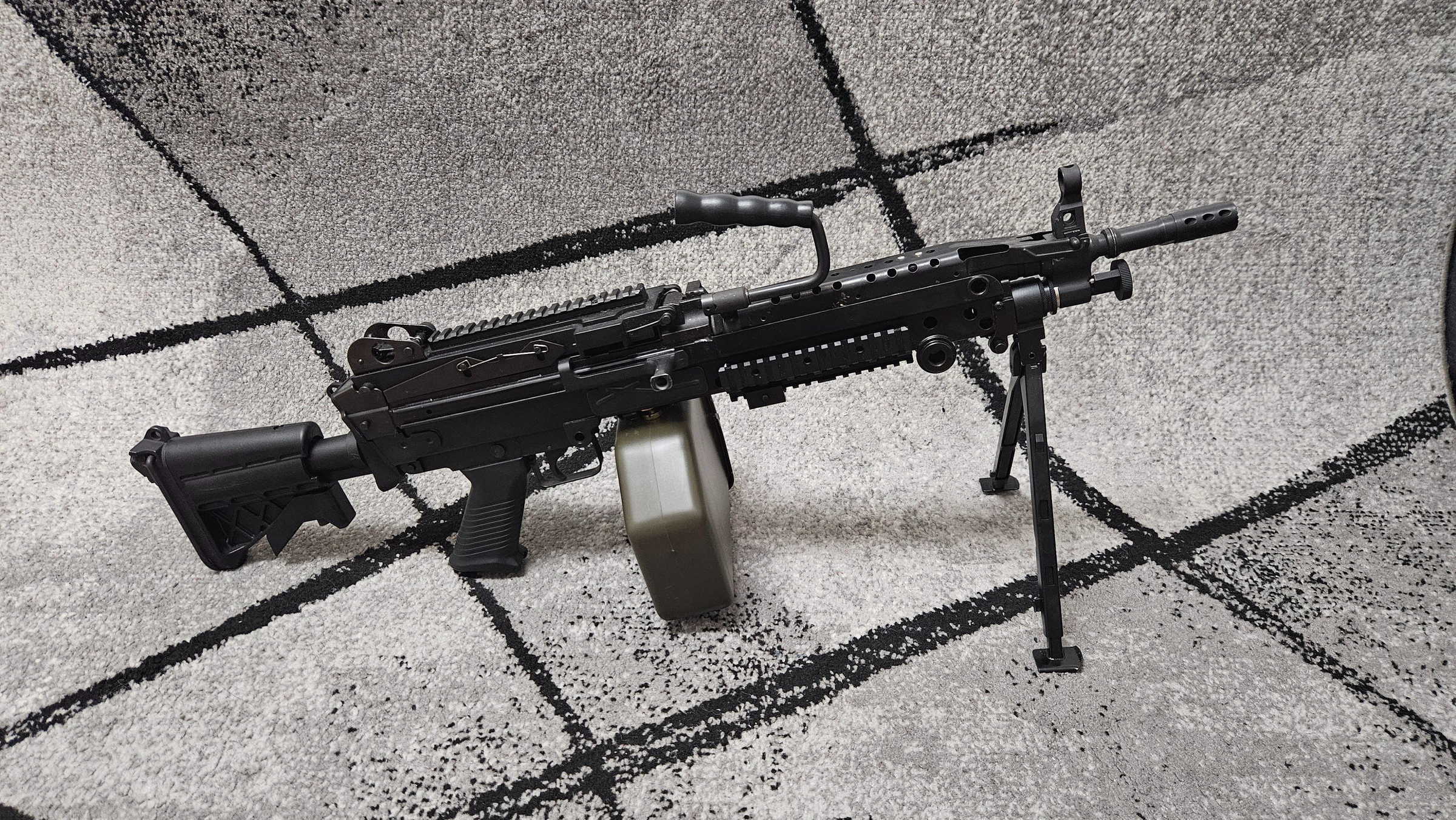 TOP JAPAN製電動ガンM249 絶版！希少！ TOP JAPAN製電動ガンM249 絶版 絶版