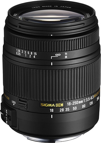 Sigma 18-250mm f/3.5-6.3 DC OS Macro HSM Lens Fiyatları