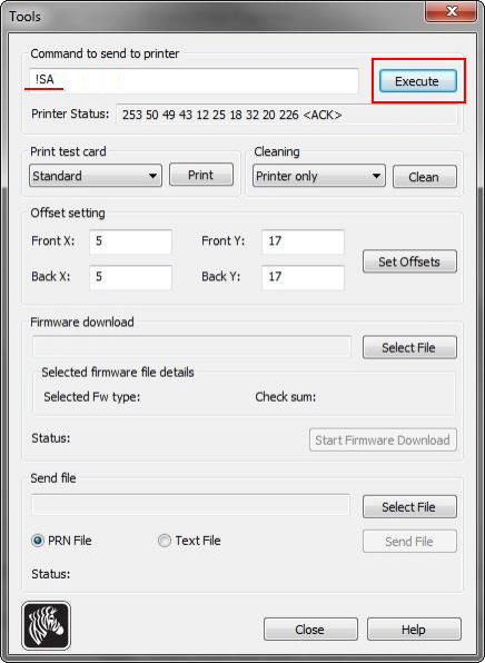 How to Calibrate your Zebra ZXP 1 or ZXP 3 Series Printer Sensors