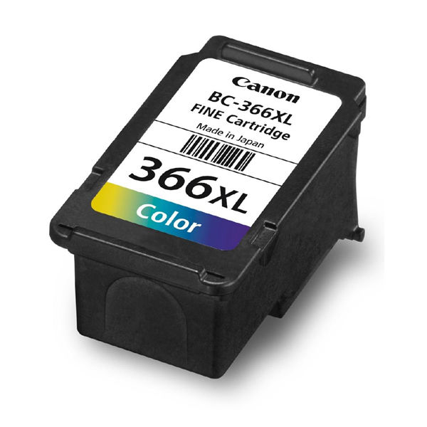キヤノン（Canon） 純正インク BC-366XL 3色一体型 大容量 5個 - アスクル