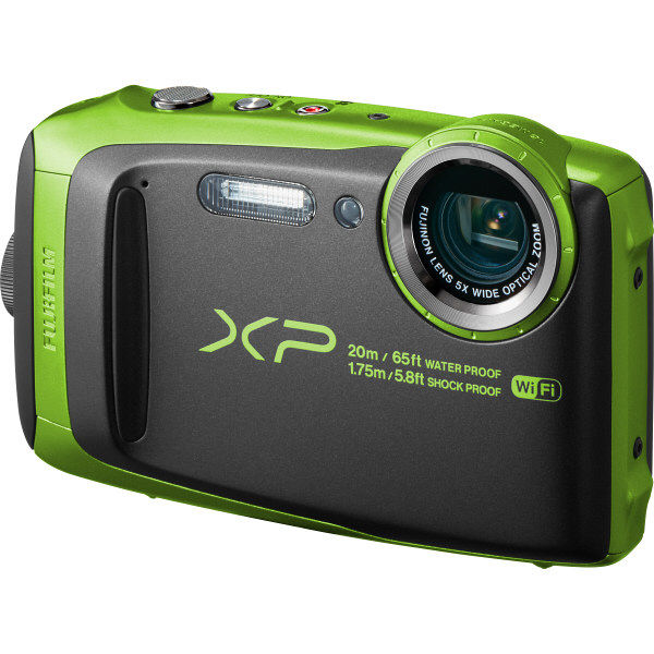 富士フイルム 防水デジタルカメラ「FinePix」XP120 ライム FX-XP120LM