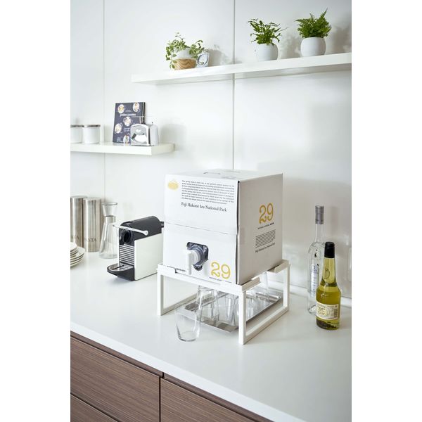 山崎実業 バッグインボックススタンド タワー ホワイト 774290 1個