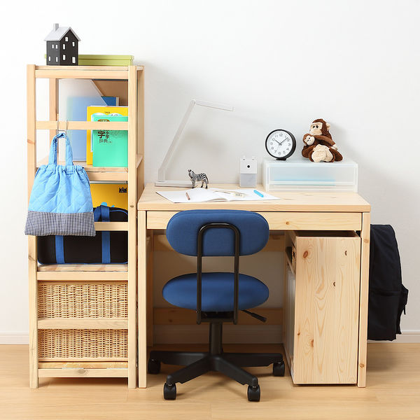 無印良品 パイン材デスク幅86cm 幅86×奥行58×高さ70cm 良品計画 - アスクル