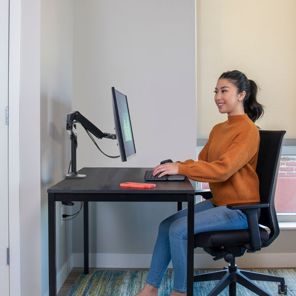 エルゴトロン LX モニターアーム 長身ポール マットブラック 34インチ