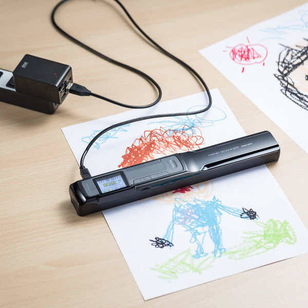 サンワダイレクト 2WAYハンディスキャナ 400-SCN040 1個（直送品