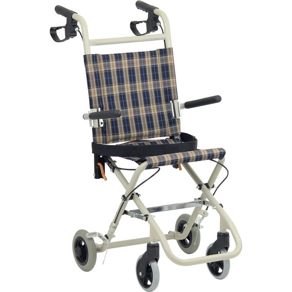 幸和製作所 車いす テイコブアルミ製コンパクト介助車 BH03 1台（直送