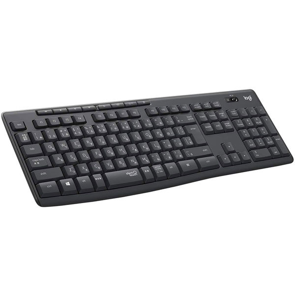 ロジクール ワイヤレスキーボード 静音モデル K295GP メンブレン式/108