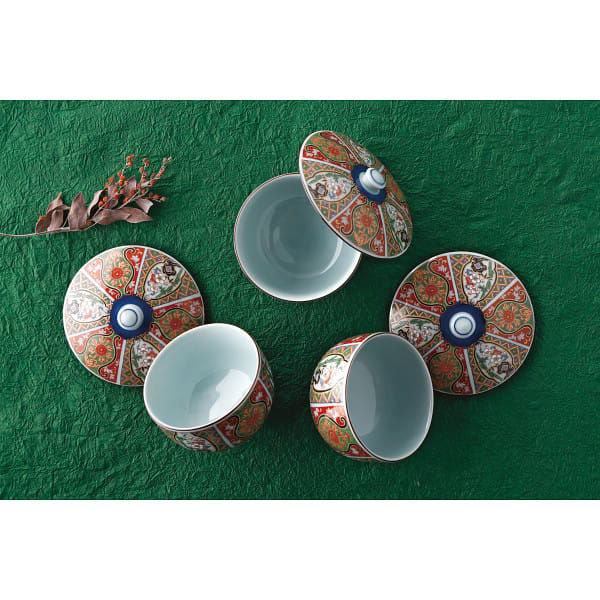 シャディ 波佐見焼 錦古伊万里様式 汲出5客揃 24-8279-256 1箱（直送品