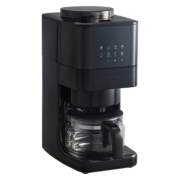 BRUNO コーン式ミル付き全自動コーヒーメーカー(ブラック) BOE144-BK 1