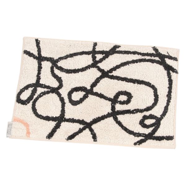 タフトマット（40×60cm） らせん LAKOLE/ラコレ - アスクル
