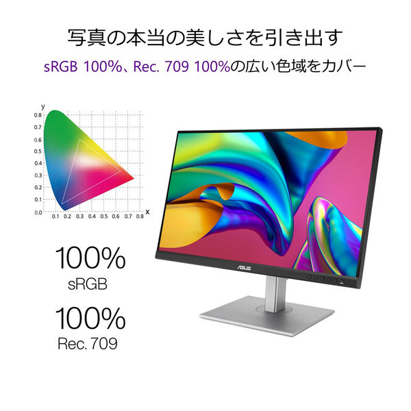 ASUS 27型ワイドIPSパネル搭載液晶4KモニターPA279CV-R ProArt Display PA279CV-R｜モニター｜ASUS 日本
