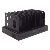 サンワサプライ USB充電スタンド(8ポート・合計19.2A・高耐久タイプ