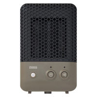 QUADS 省エネ大風量スリムパネルセラミックヒーター グレー QS424GY 1