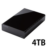 外付けHDD 6TB ポータブル バッファロー HD-LE6U3-BB 1台 - アスクル