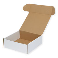 ケース販売】HEIKO 箱 フリーボックス F-7 白無地 006205007 1ケース