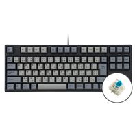 プリンストン TKLサイズメカニカルキーボード 91列 青軸(クリッキー