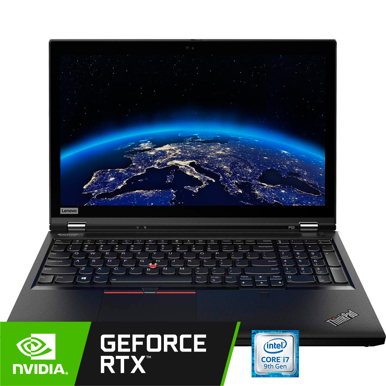 Notebook Lenovo ThinkPad P53 - i7, 512GB SSD, 32GB RAM, RTX 3000