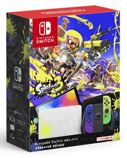 Switch「Nintendo Switch（有機ELモデル） スプラ