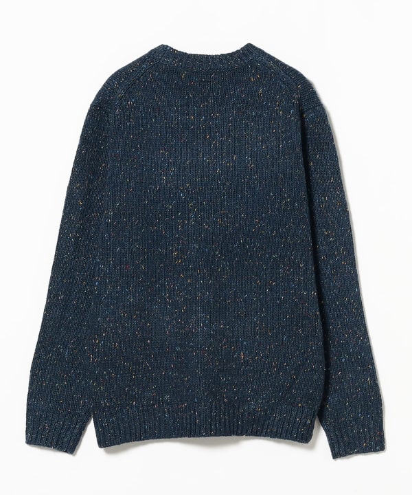 BEAMS（ビームス）3ゲージ カラーネップ クルーネック ニット 24FW
