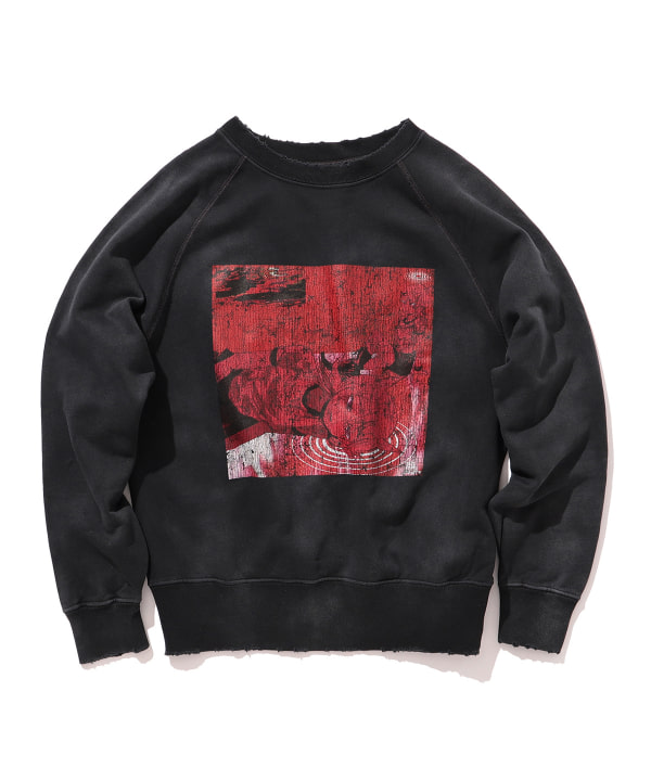 BEAMS（ビームス）JUN INAGAWA × MOORE / DAMEGE FLOCKY PRINT