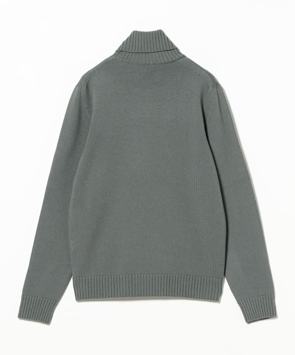 BEAMS F（ビームスF）DRUMOHR / 8ゲージ タートルネックニット