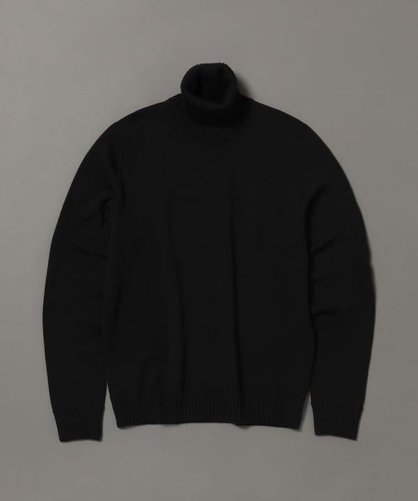 BEAMS F（ビームスF）【別注】DRUMOHR / 8ゲージ タートルネックニット