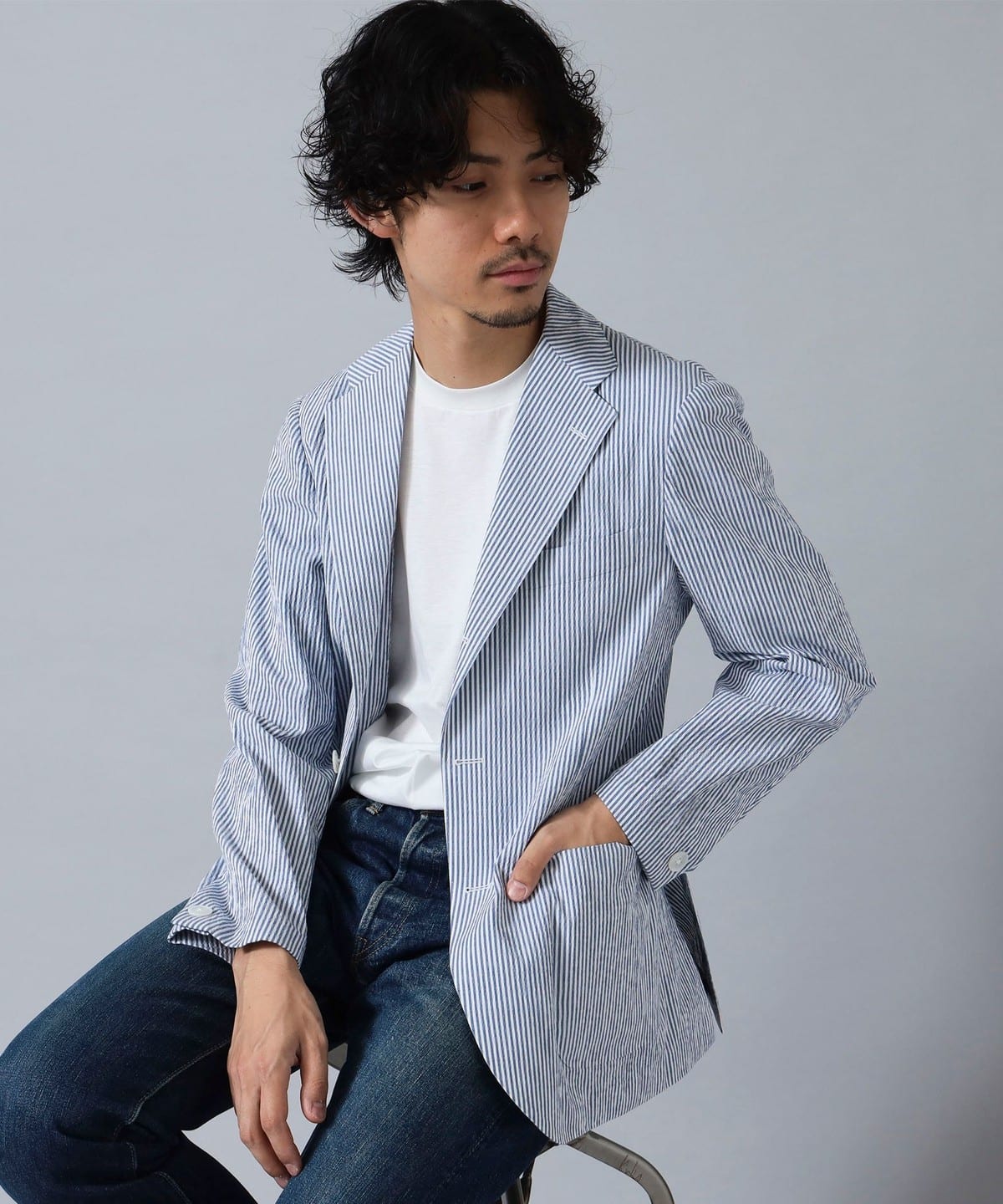 F.C.R.B ストームフィット ジャケット ブルー×シルバー サイズS F.C.