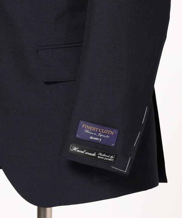 BEAMS F（ビームスF）HANDMADE ウールモヘヤ ソリッド スーツ（スーツ
