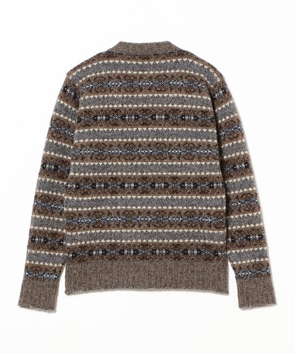 BEAMS PLUS（ビームス プラス）【別注】Jamieson's / Fairisle Deep V