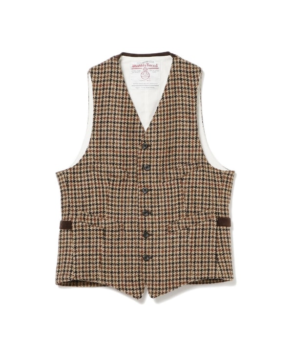 BEAMS PLUS（ビームス プラス）Waistcoat Harris Tweed（トップス