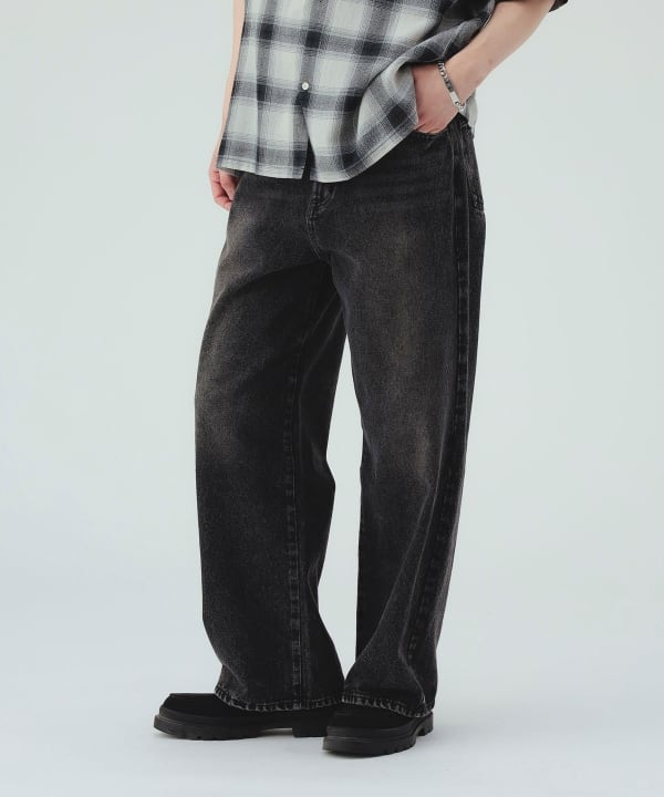 BEAMS HEART（ビームス ハート）ブラスト ワイド ストレート デニム