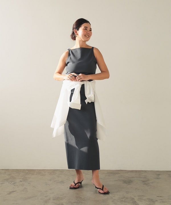 Demi-Luxe BEAMS（デミルクス ビームス）ヘルシー ニットキャミソール